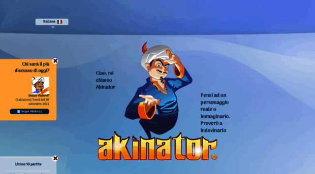 it.akinator.com