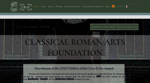 it.classicalromanartsfoundation.org