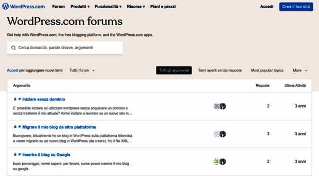 it.forums.wordpress.com