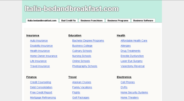 italia-bedandbreakfast.com