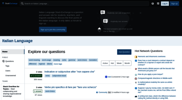 italian.stackexchange.com