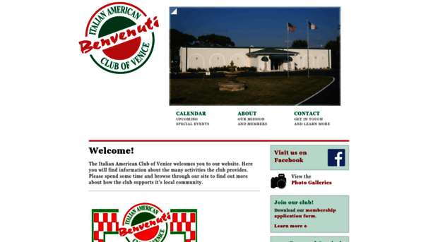 italianamericanclubofvenice.com