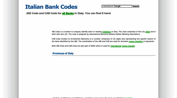 italianbankcodes.com