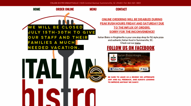 italianbistroknightsville.com