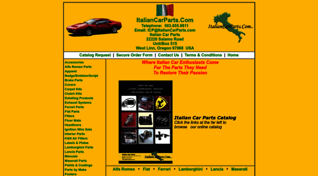 italiancarparts.com