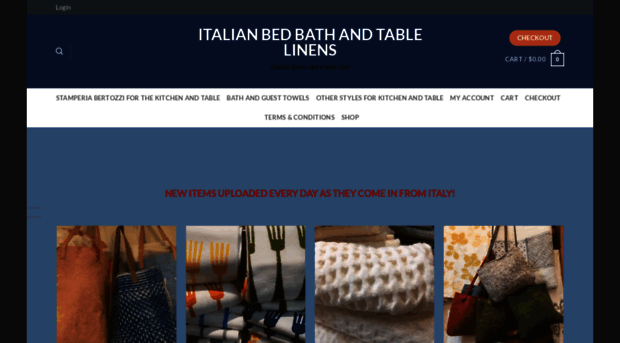 italianlinenstore.com