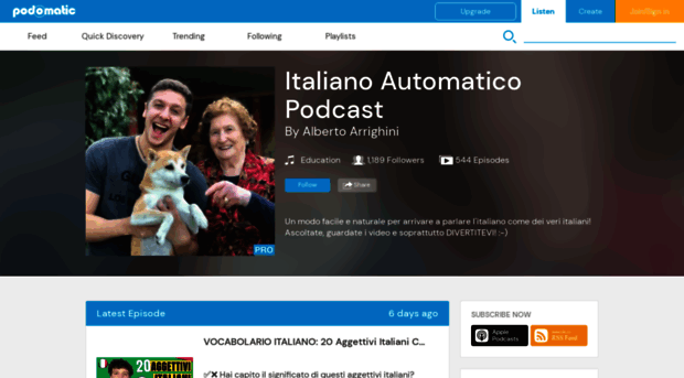 italianoautomatico.podomatic.com