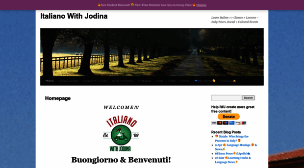 italianowithjodina.com