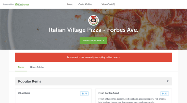 italianvillagepizzaonforbes.com