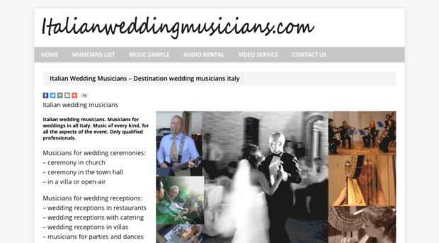 italianweddingmusicians.com