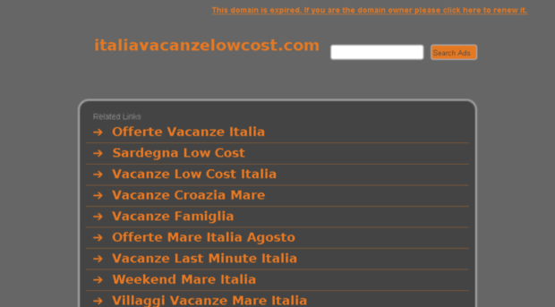 italiavacanzelowcost.com