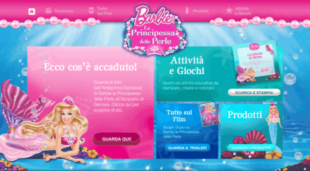 italy.barbiepearlprincess.com