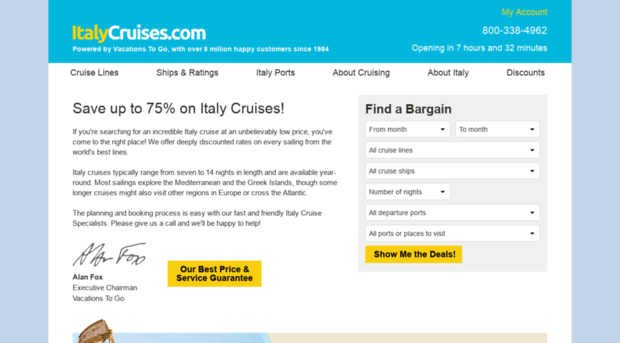 italycruises.com