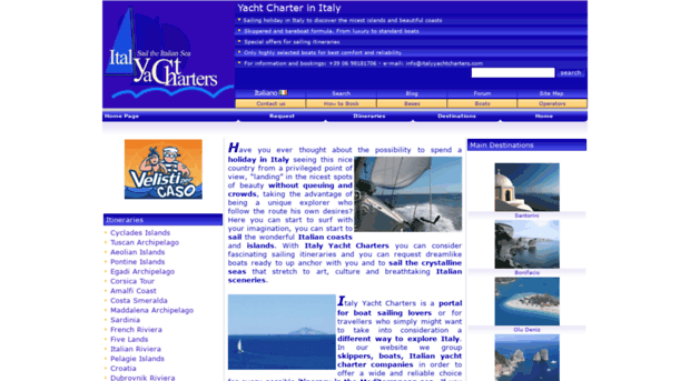 italyyachtcharters.com