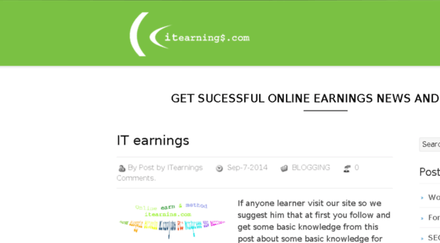 itearnings.com