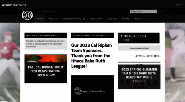 ithacabaseball.com