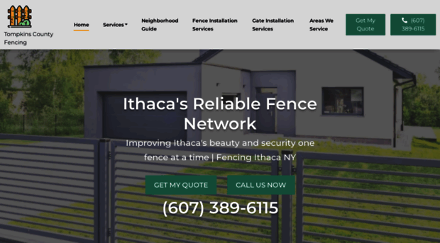 ithacafencing.com