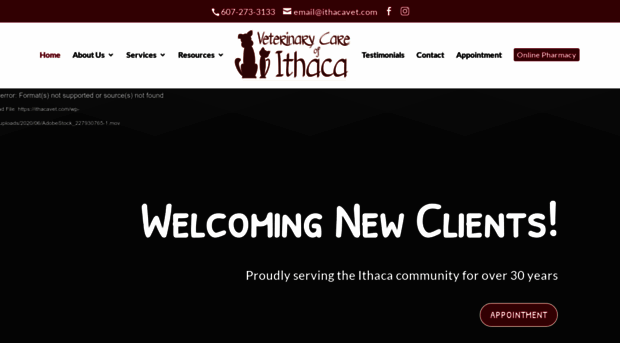 ithacavet.com