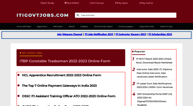 itigovtjobs.com