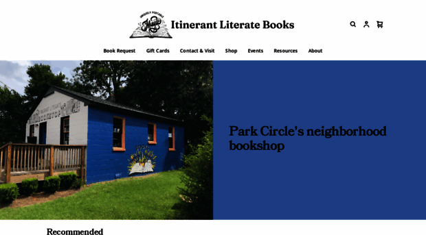 itinerantliteratebooks.com