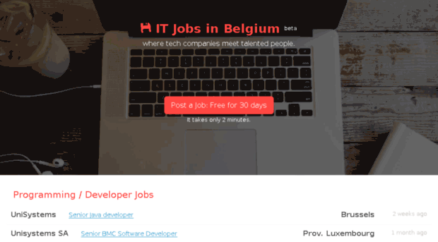 itjobsinbelgium.com