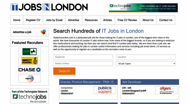 itjobsinlondon.com