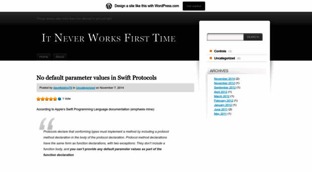 itneverworksfirsttime.wordpress.com