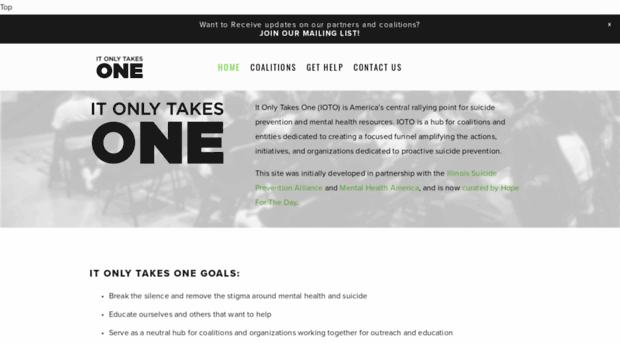 itonlytakesone.org