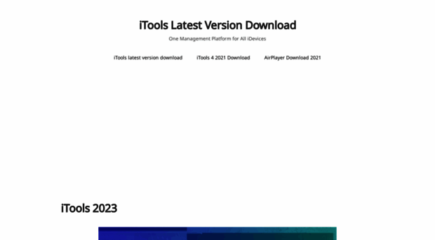 itoolslatestversiondownload.info