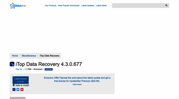 itop-data-recovery.updatestar.com