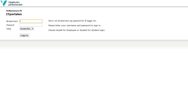 itportalen.hvl.no