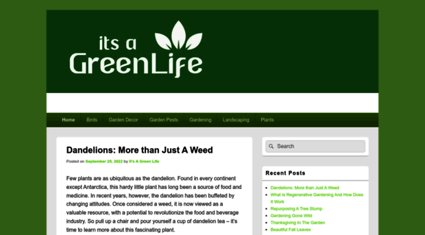 its-a-green-life.com