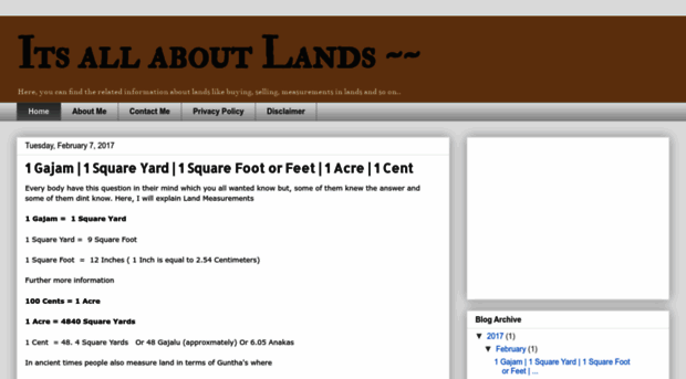 itsallaboutlands.blogspot.com