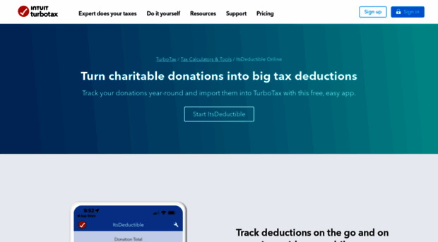 itsdeductible.com