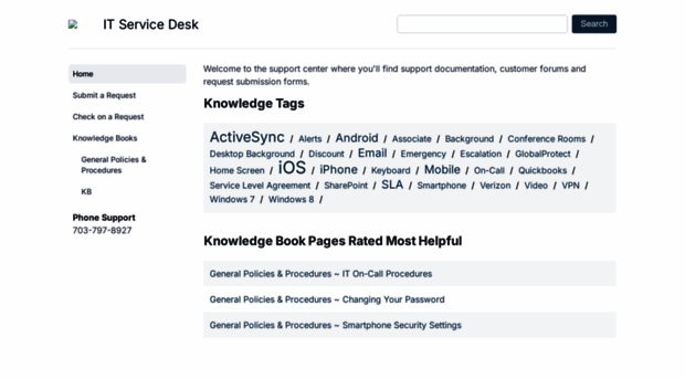 itservicedesk.calibresys.com