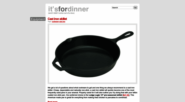 itsfordinner.com