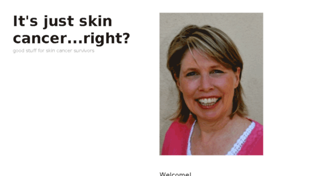 itsjustskincancer.com