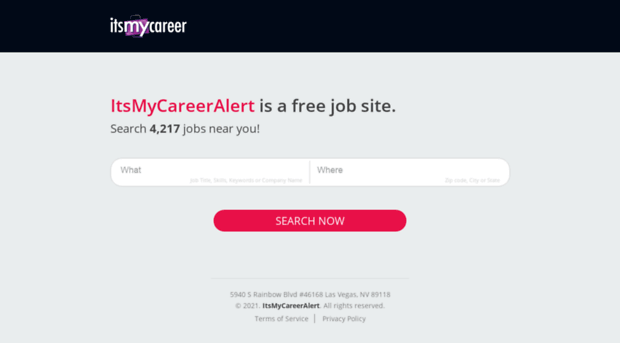 itsmycareeralert.com