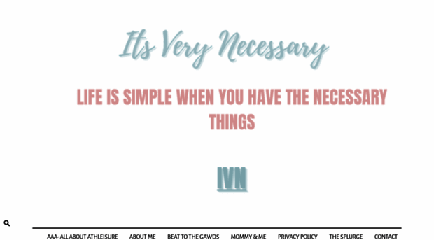 itsverynecessary.com