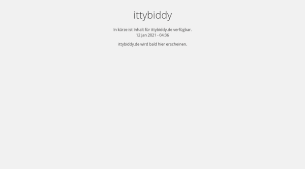 ittybiddy.de