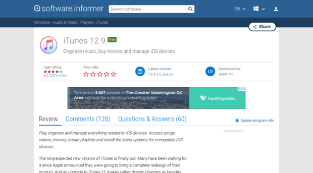 itunes.software.informer.com