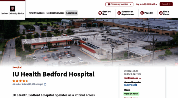 iuhealthbedford.org