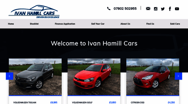 ivanhamillcars.co.uk