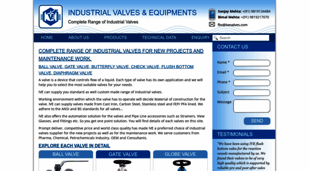 ivevalves.com