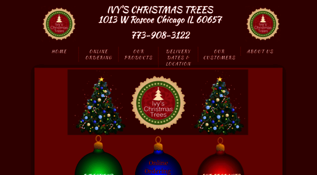 ivyschristmastrees.com