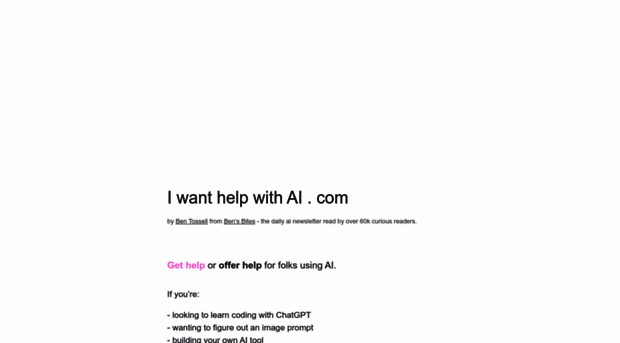 iwanthelpwithai.com