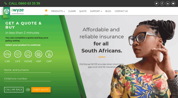 iwyzeinsurance.co.za