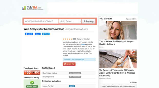 ixenderdownload.com.cutestat.com
