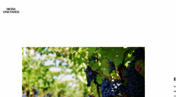 ixoravineyards.com