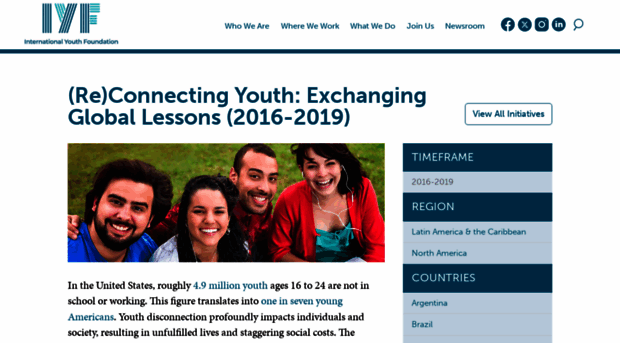 iyfreconnectingyouth.org